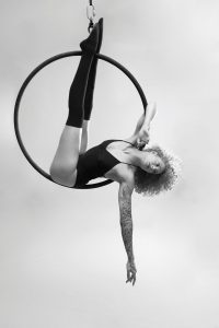 AERIAL HOOP Shooting - Mareen Leykauf (Souldance) LATE NIGHT TALES Christina Bulka Fotograf